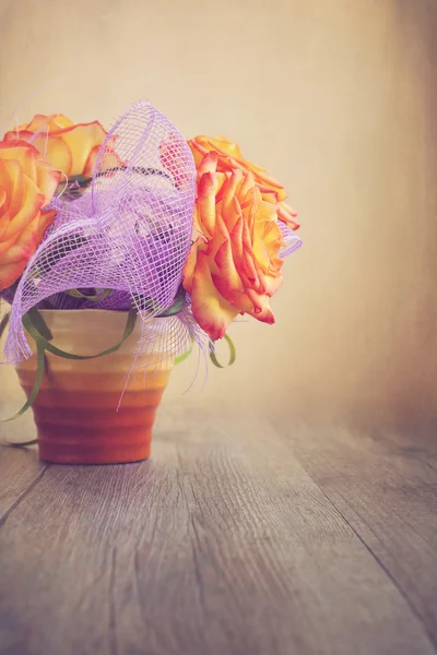 Buquê de flores rosa — Fotografia de Stock