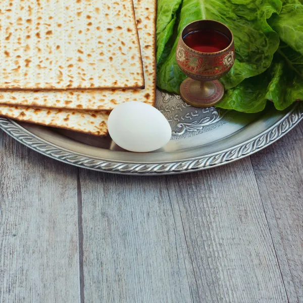 Joodse Pesach seder viering — Stockfoto