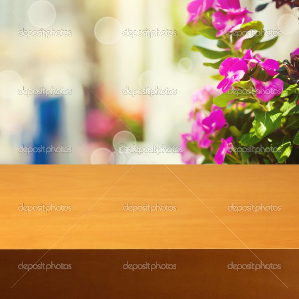 Flower over table Stock Photo by ©maglara 48119191