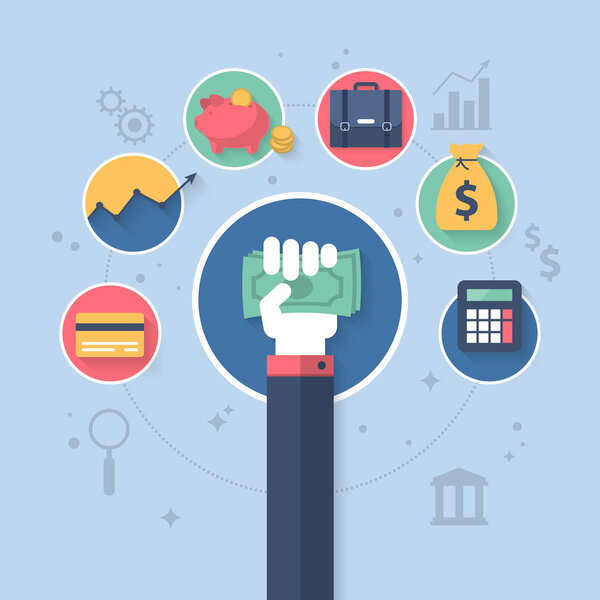 Online banking and control finance application