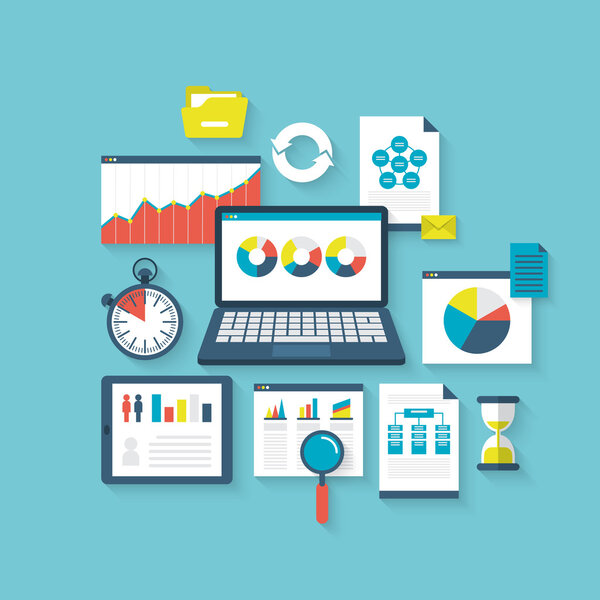 Concept of website search optimization