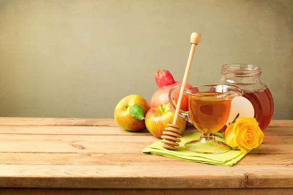 Rosh hashanah viering — Stockfoto