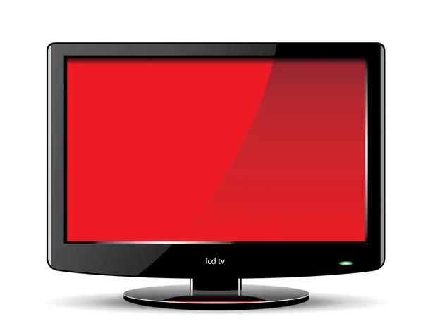 Monitor per computer LCD — Vettoriale Stock