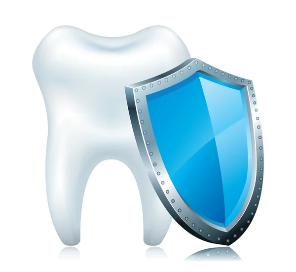 Seguridad dental — Vector de stock