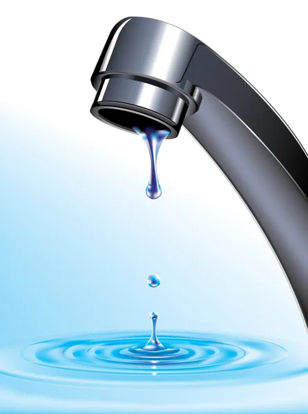 Water tap — Stock Illustration Water tap Stock Vector