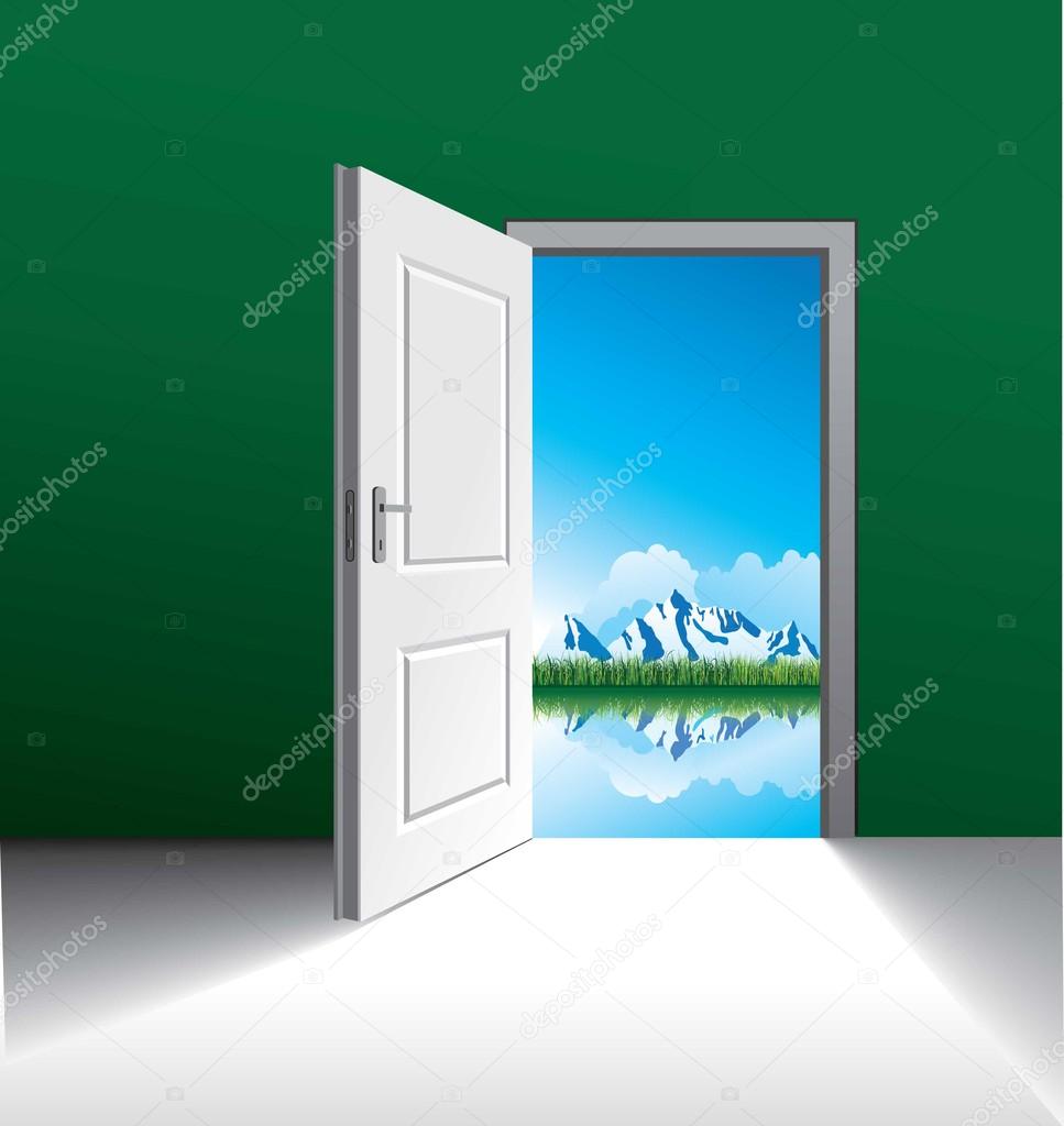 Open door