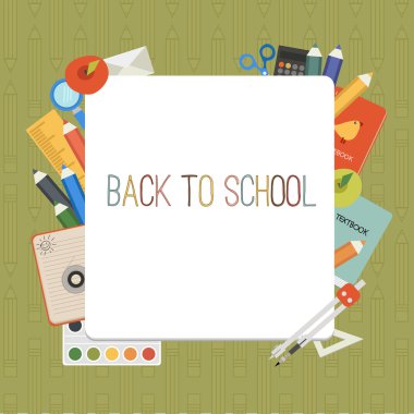 okula dönüş - arka plan