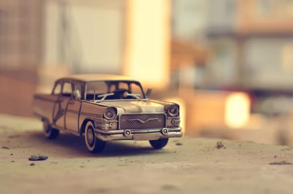 Old  american toy car — Stock Photo, Image