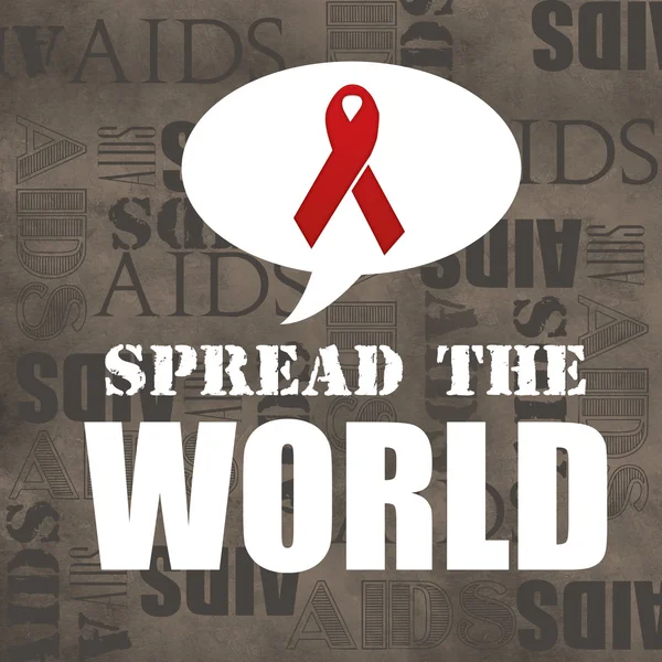 エイズを停止します。 — ストック写真