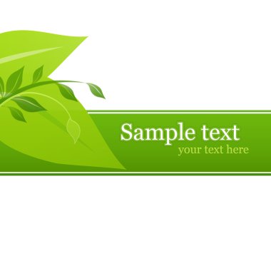 yeşil yaprak doğal arkaplan