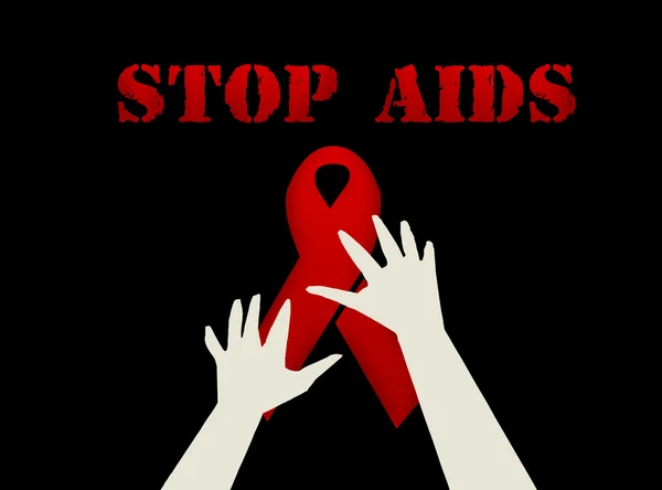 Stop AIDS — Stock Photo, Image