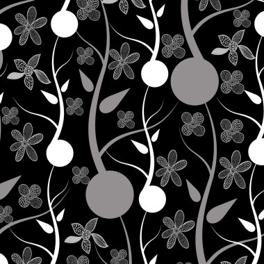 duvar kağıdı tasarımı için dikişsiz damask deseni