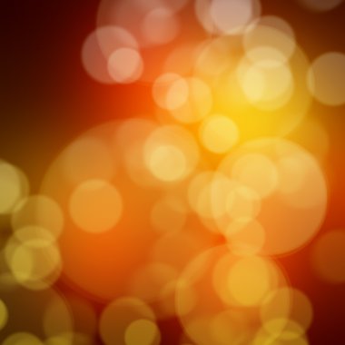 Turuncu bokeh arka plan