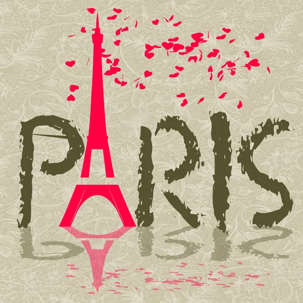 Parigi sfondo — Foto Stock