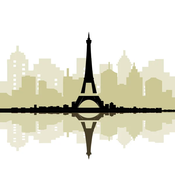 巴黎背景 — 图库照片