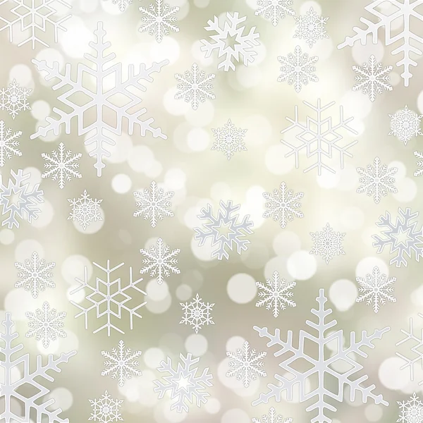 雪の結晶とクリスマスカード — ストック写真