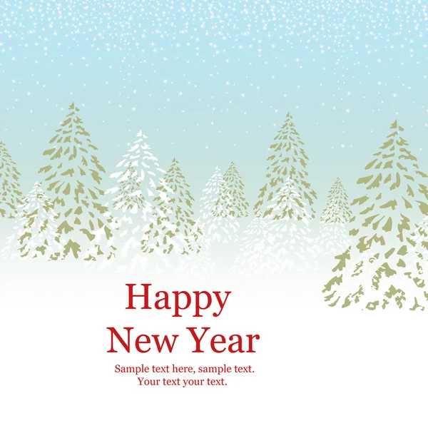 New Year card — Stock Photo, Image