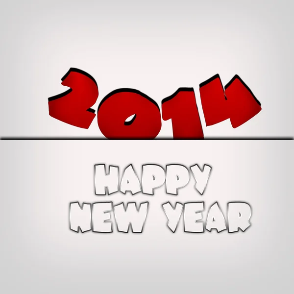 2014 mutlu yeni yıl — Stok fotoğraf
