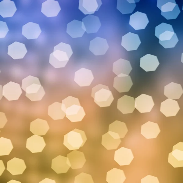 Blue and beige bokeh background — Stock Photo, Image