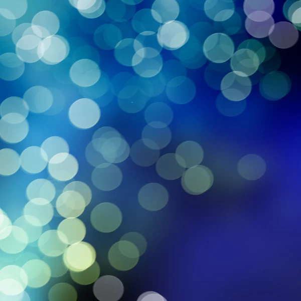 Blue bokeh background — Stock Photo, Image