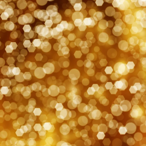 Guld bokeh bakgrund — Stockfoto