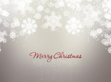 kar tanesi gri arka plan