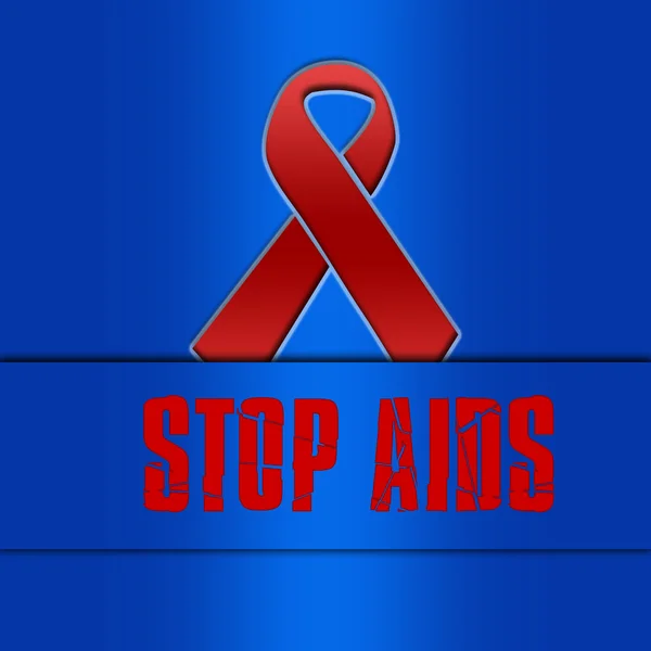 Stop Aids. — Zdjęcie stockowe