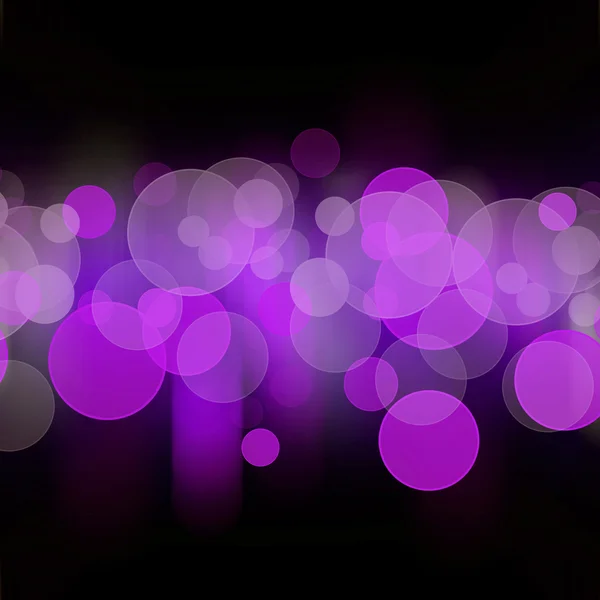 Purple circles on black — Stock Photo, Image