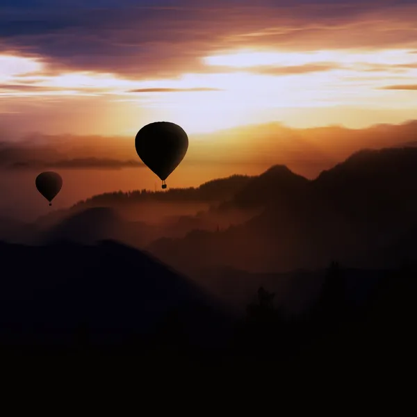 Luchtballonnen — Stockfoto