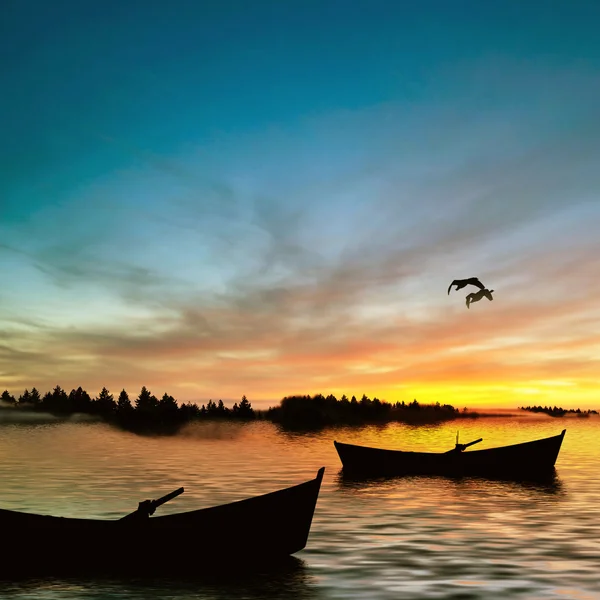 Bela paisagem — Fotografia de Stock