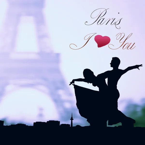 Paris - a city of love and romanticism — Stock Photo, Image