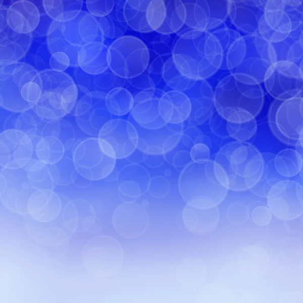 Fondo azul bokeh — Foto de Stock