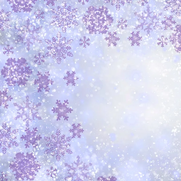 Winter Christmas background — Stock Photo, Image