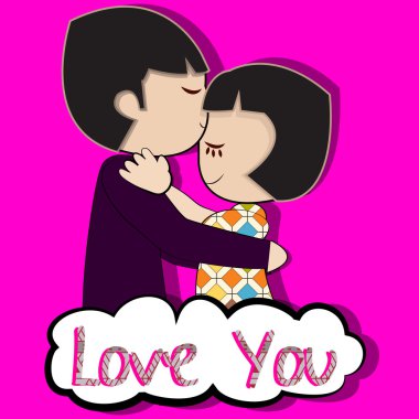 damat ortağı alnına öpüşme.