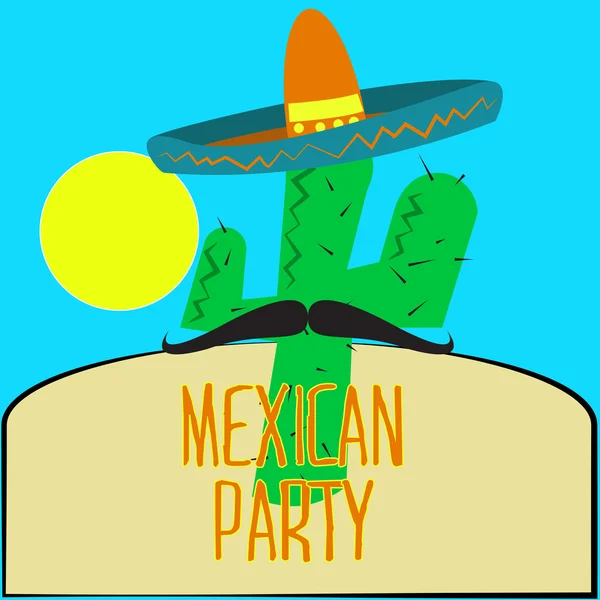 Invitación a una fiesta — Vector de stock