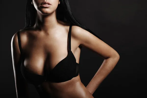 갈색 섹시 한 모델 — 스톡 사진
