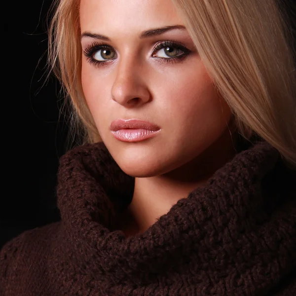 Beautiful blond woman — Stock Photo, Image