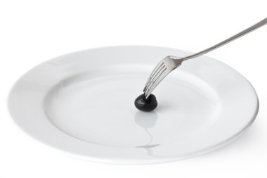 çatal ve zeytin