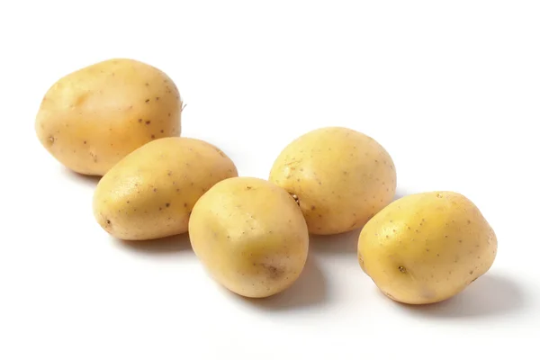 Fem potatis — Stockfoto