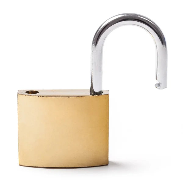 Open Padlock — Stock Photo, Image