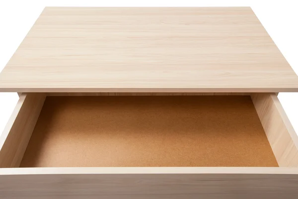 Open Drawer wth Clipping Path — Stock Photo, Image