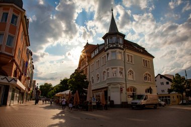 old town in the city of Villingen, Germany