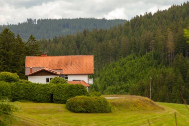 Dağların güzel manzarası
