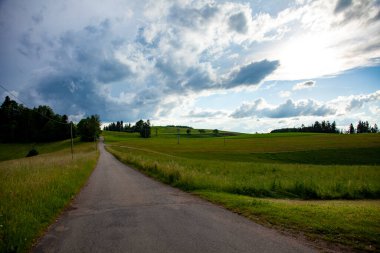 Kırsal kesimde kırsal yol