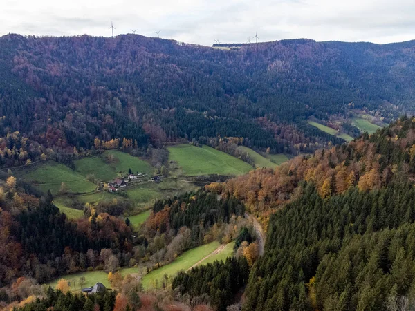 Almanya, Kara Orman üzerinde hava fotoğrafı