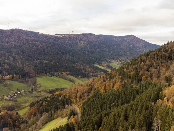 Almanya, Kara Orman üzerinde hava fotoğrafı