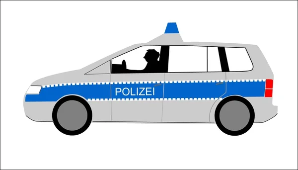 Patrol car — Stock Vector