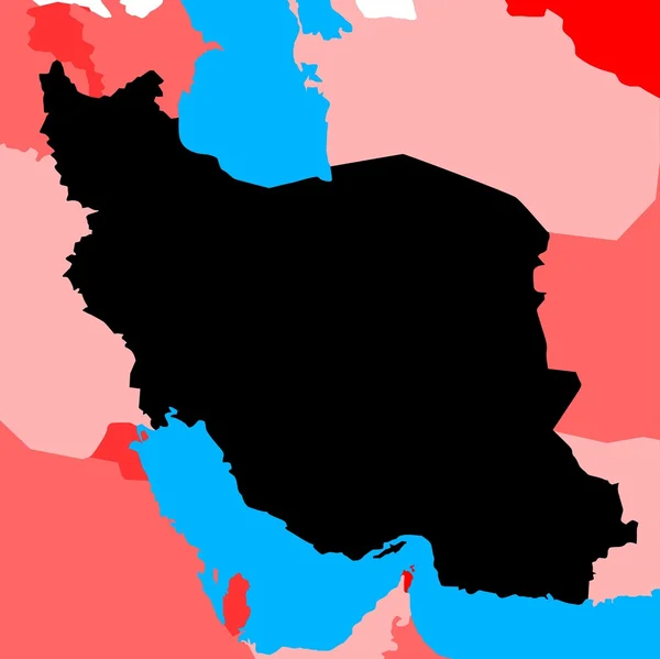 Irán — Archivo Imágenes Vectoriales