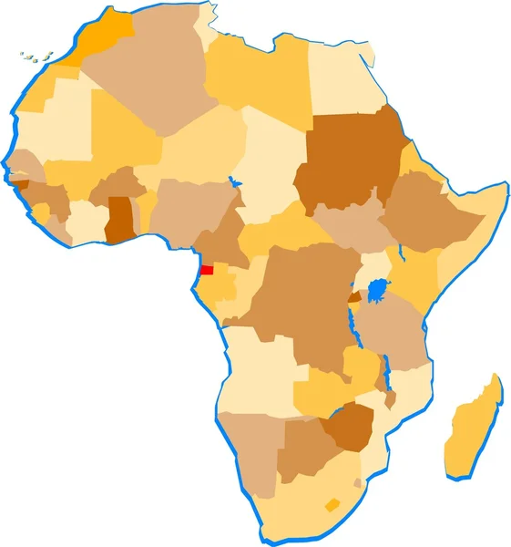 Equatoriaal-Guinea — Stockvector