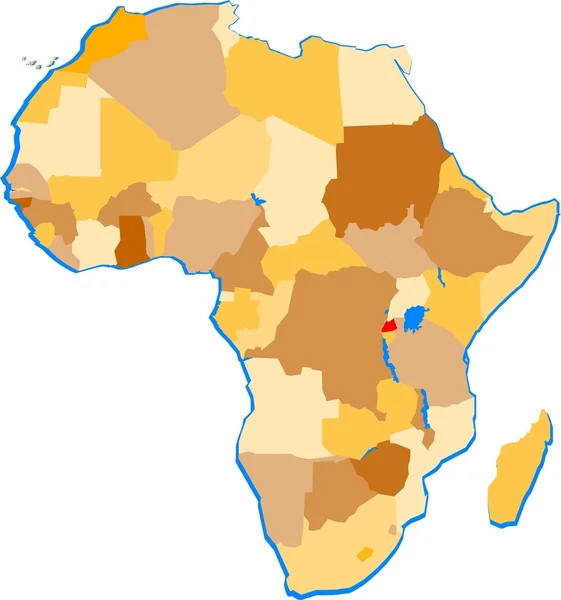 Ruanda —  Vetores de Stock